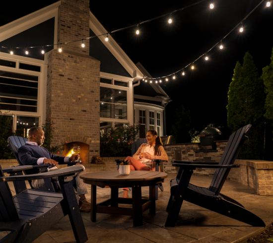 outdoor lights permanent
